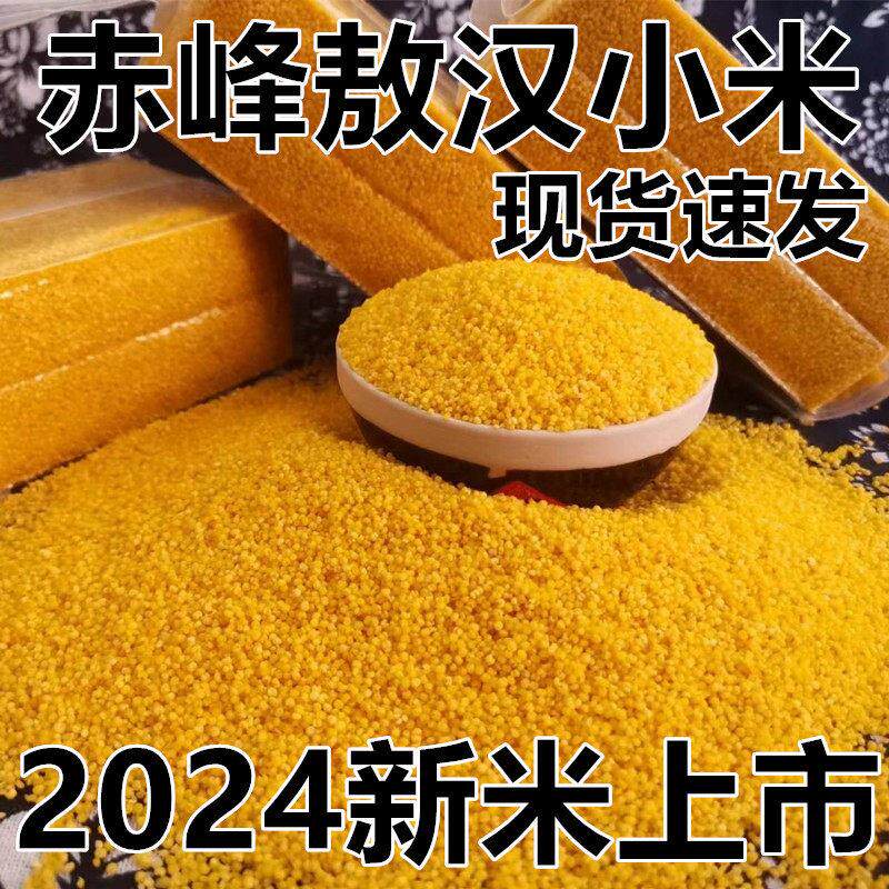 黄小米2025年新米内蒙赤峰敖汉黄金苗小米香糯黏稠煮粥杂粮米杂粮