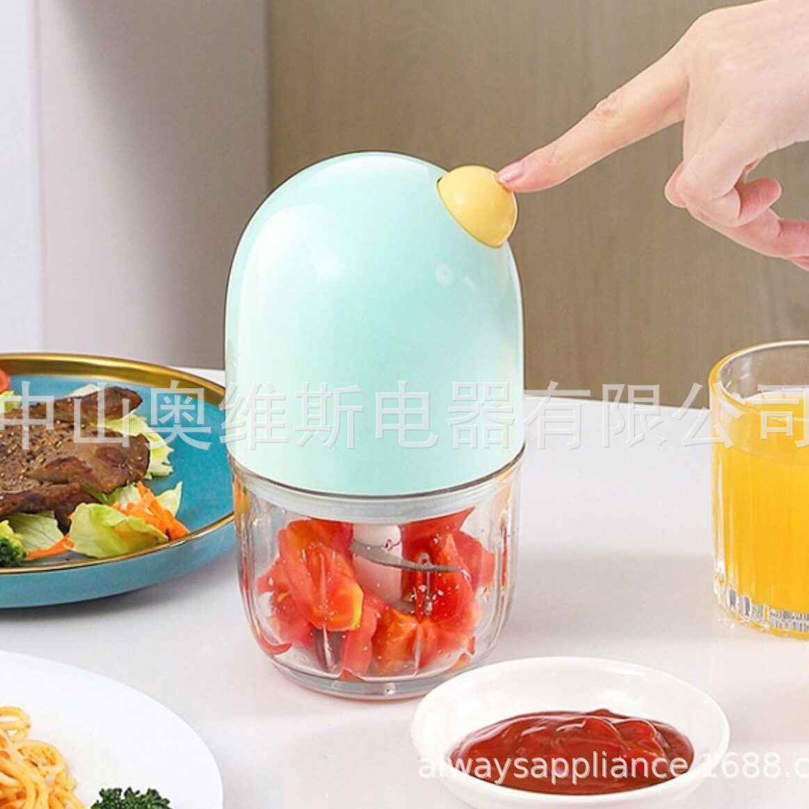 新款婴儿辅食机 料理机 绞肉机 宝宝打泥机 baby food maker