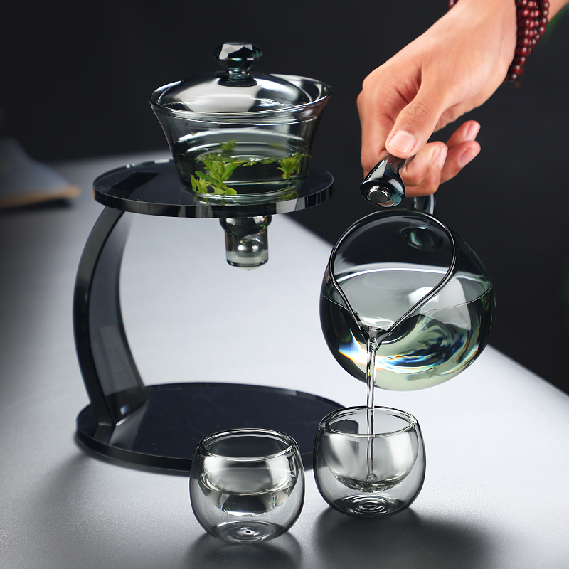 懒人泡茶神器自动泡茶壶茶s水分离玻璃家用功夫茶具套组2023新款
