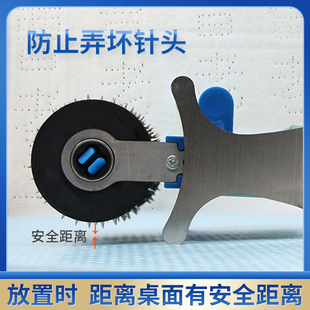 针印滚码器针刺 防串货神器 滚筒 啤白酒箱广告印章 .滚轮刷码器