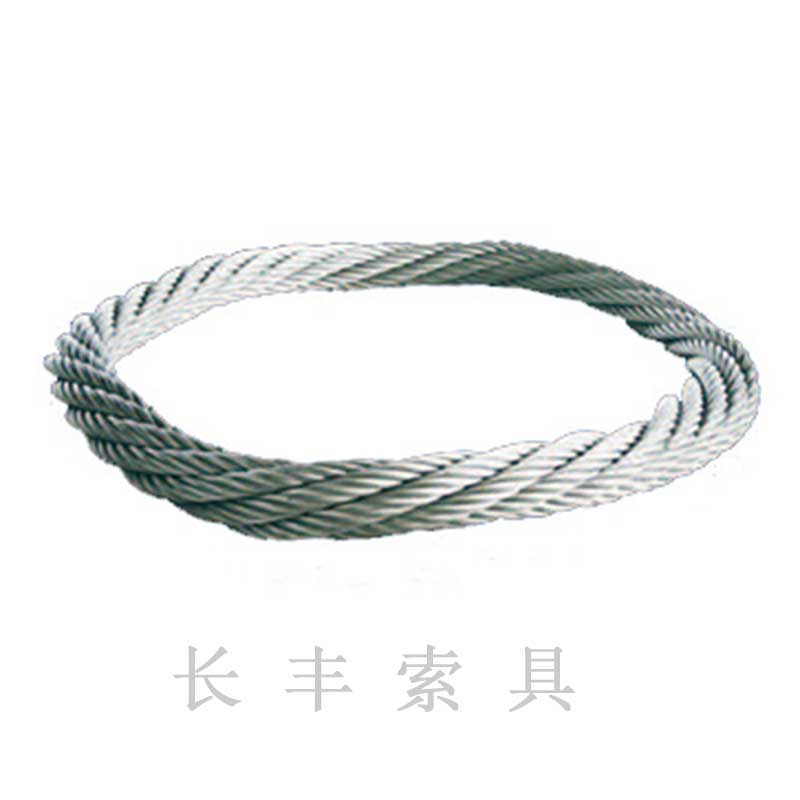 环圆O形状钢丝绳无接头钢丝绳镀锌圈起J重不锈钢传动带密封圈钢绳