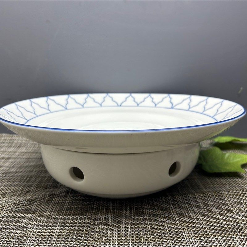 酒店用品餐具陶瓷明蜡烛炉加热炉热E菜盘农家乐特色汤盘干锅烧菜