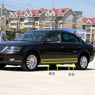 适用新款帕萨特领驭车门装饰条09-11款领驭车门亮条W防撞条防擦条