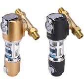 德国品牌前置过滤器家用反u冲洗大流量纯铜全屋自来水万向过滤器