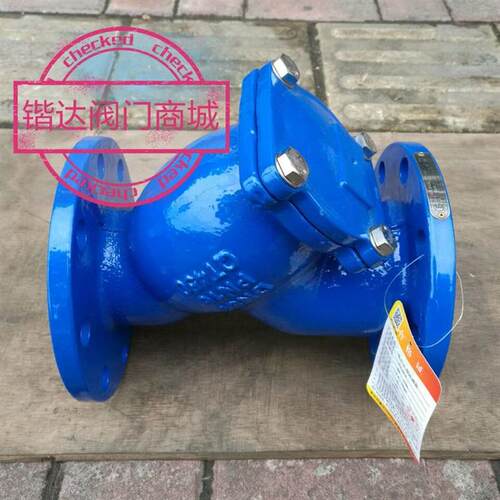 新款GL41H-16Q球墨铸铁Y型法兰过滤器4寸DN50 65 80 100 125 包邮