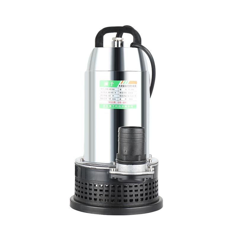 新款12V24V48V60V72V直流潜水泵抽水泵家用电瓶车电动车包邮