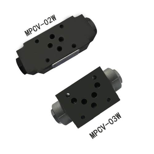新款MPCV-02W 02A 02B 液压锁 叠加式保压阀MPCV-03W 03A 03B包邮