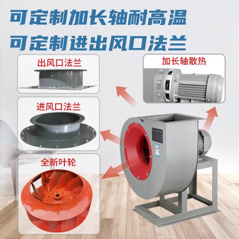 新款浙江沈力B4-72防爆离心风机隔爆式粉尘工业除尘烤漆房鼓包邮