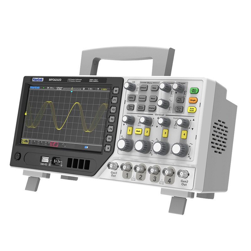hantek汉泰DPO6004B/DPO6004C/MPO6004D系列四通道数字示波器200M - 实物图