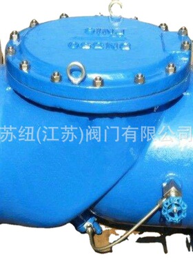HC44X橡胶瓣止回阀_SFCV铸铁法兰橡胶瓣止回阀