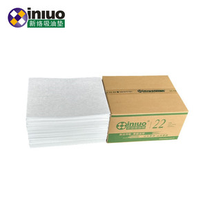 新络10303工业吸油垫6MM厚500X400MM50片 箱工业吸油毡片吸油棉