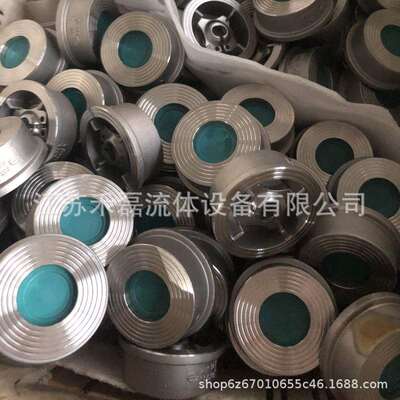 14SSC13对夹式止回阀单向日标韩10K20A25软密封硬开启压力500kpa