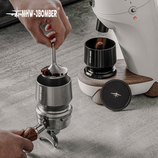 轰炸机接粉器51/54/58mm磨豆机接粉杯手柄手冲咖啡落粉器闻香杯