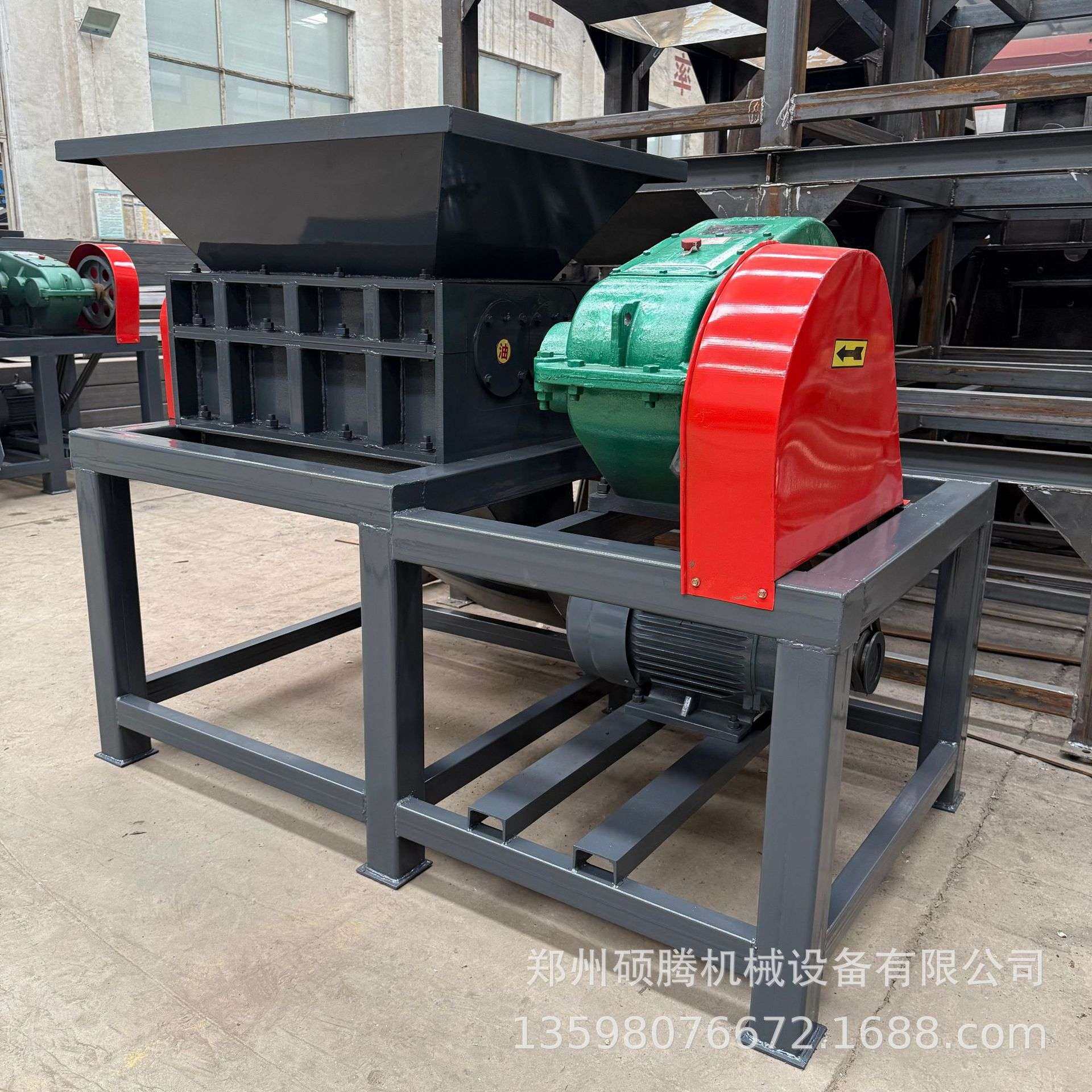 饮料瓶水果筐固废垃圾胶头料粉碎机汽车保险杠废家电塑料桶破碎机,机械设备,破碎机,淘宝优惠券,粉丝福利购,淘宝优惠卷