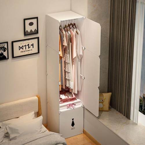 新疆包邮衣柜家用卧室组装收纳布衣橱出租房简易2024新款爆款小型