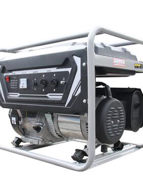 06.5kw千瓦发电机单三相手启动小型家用便携式汽油发电机 220/380