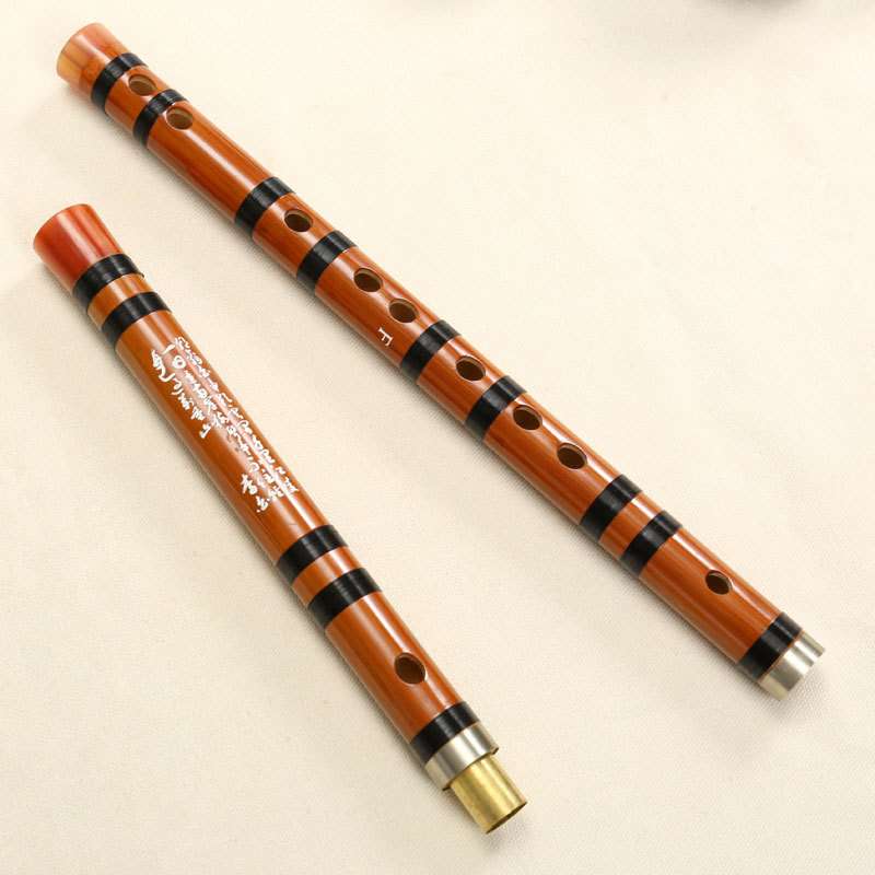 苦竹笛子二节横笛竹笛初学入门练习乐器高档学生笛GFEDC调