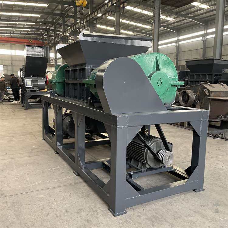 橡胶软管双轴撕碎机鞋面布料边角料粉碎机 海绵乳胶手套细碎设备,机械设备,破碎机,淘宝优惠券,粉丝福利购,淘宝优惠卷