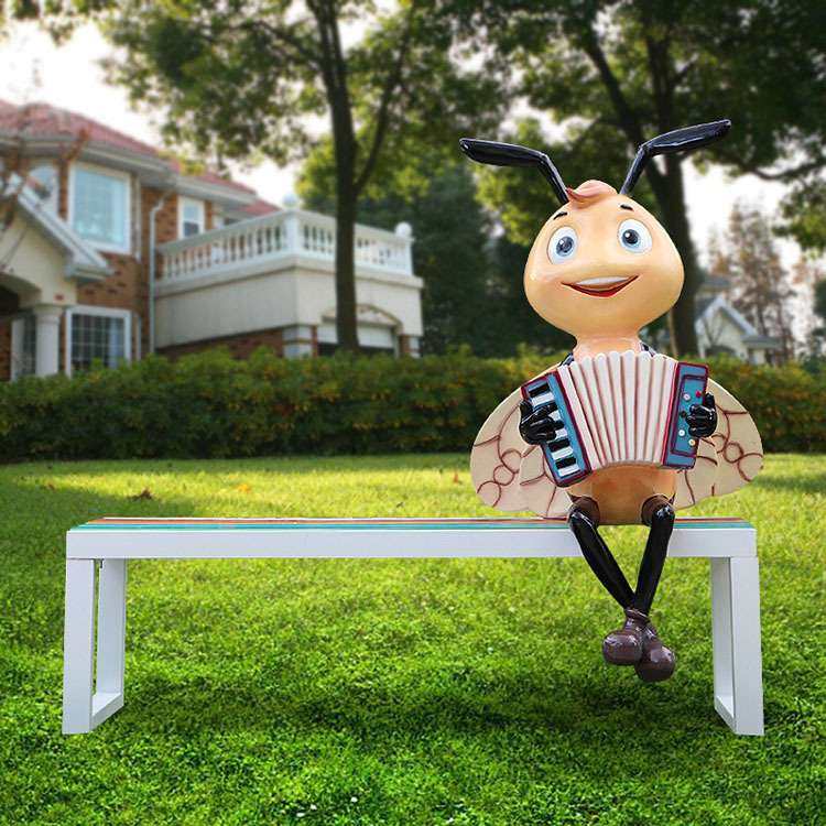 动物恐龙坐凳雕塑装饰户外公园景区幼儿园小提琴摆件工艺品彩绘,家居饰品,户外/庭院摆件,淘宝优惠券,粉丝福利购,淘宝优惠卷