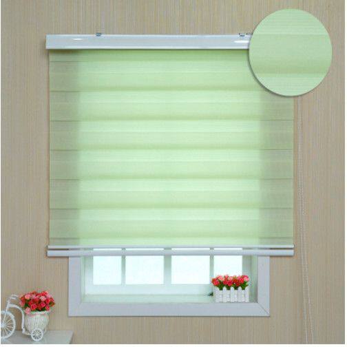 免打孔两边伸缩卷帘窗帘百叶窗帘成品防水遮光卧室办公室卫生间