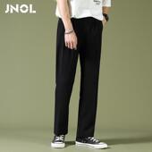 裤 直筒休闲长裤 男韩版 宽松阔腿微喇小西裤 潮流秋冬新款 垂坠感西装