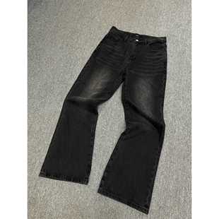 重制2021M暗黑水洗做旧微喇牛仔裤 Richer Einsamer