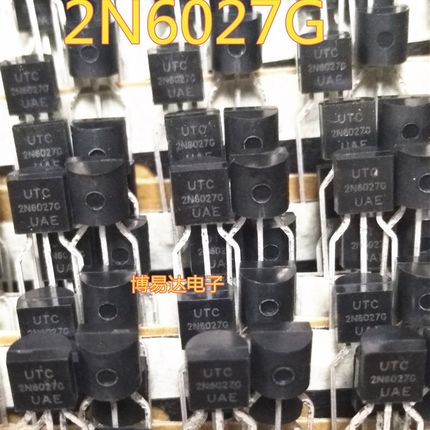 2N6027台湾友顺UTC原厂进口2N6027G TO-92 可控硅晶体管原装