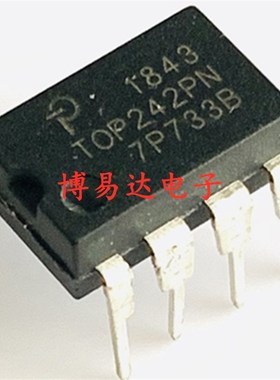 TOP242PN  开关电源管理芯片TOP242P DIP 直插