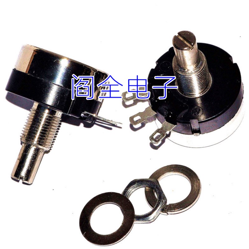 单圈碳膜电位器可调电阻RV24YN20S B103 502 1K 2K 10K 5K 1M旋钮