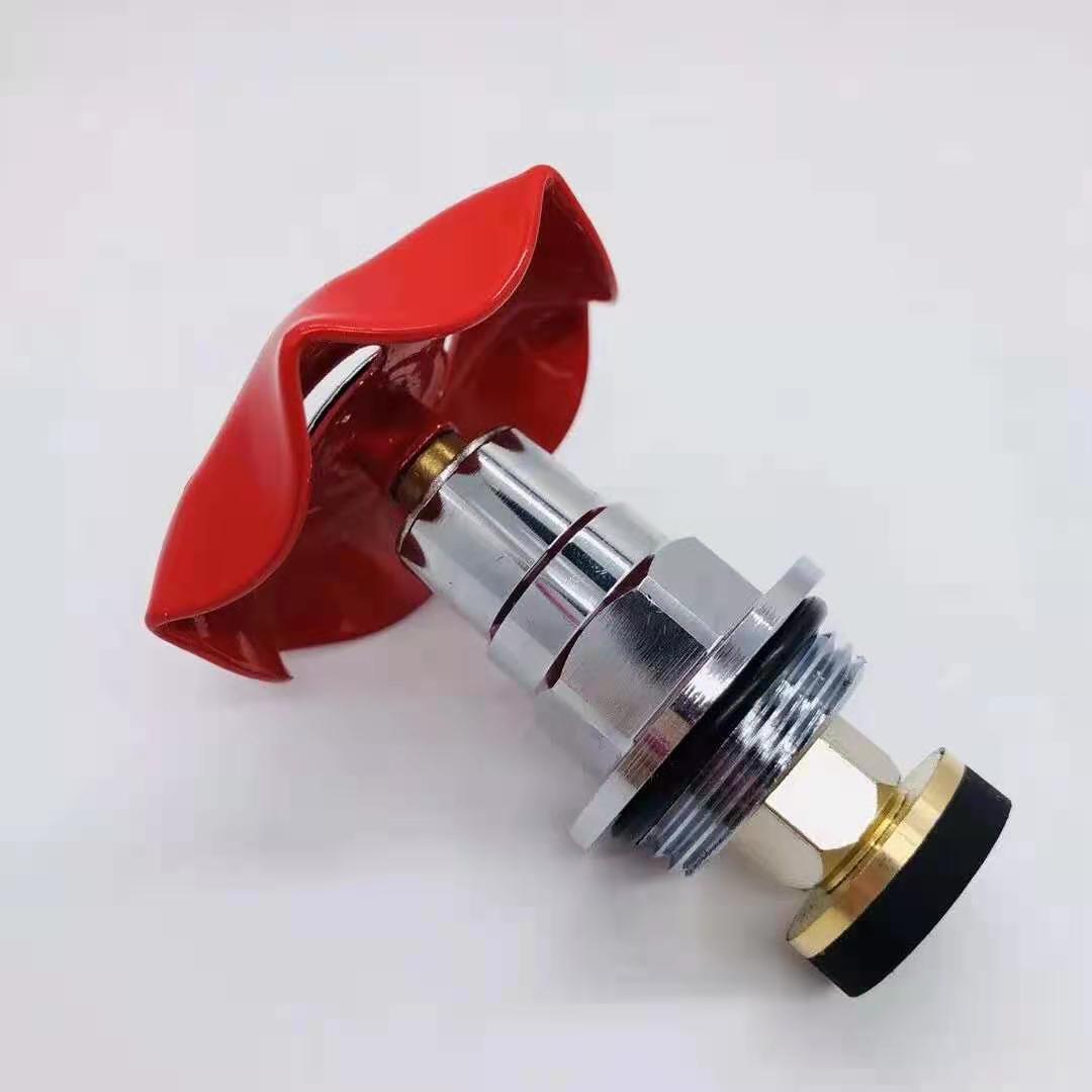 日丰同款PPR截止阀阀芯PE阀门芯升降式铜阀芯开关配件水暖管件图片