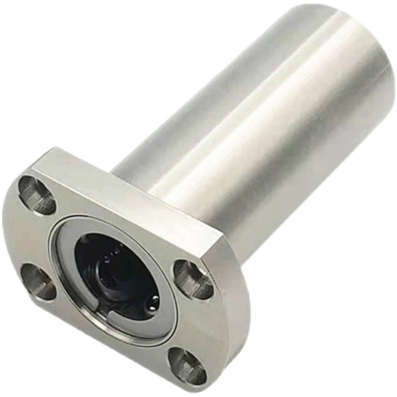 304不锈钢切边法兰直线轴承SLMH8UU LMH10L 12 13 LM16 20 25 30L