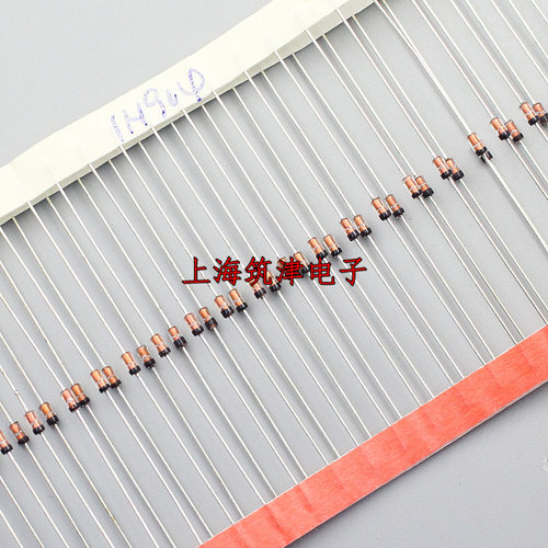 开关二极管 1N914 IN914 1N914B 开关管 直插DO-35 (100只10元)