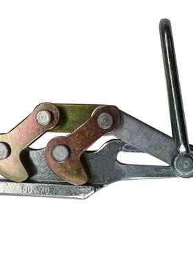 厂家应多功能双铝钩式日式卡线器JWG供锻打双桃卡线器德卡线器镁