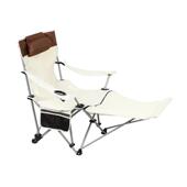 外野营户便携坐躺用折叠椅午休调节折叠手休闲两躺椅钓鱼休闲背靠