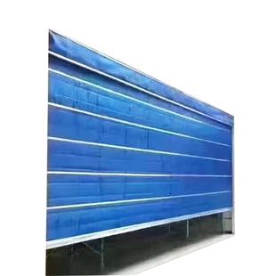 防火卷帘门无帘机布双轨双消防卷帘门场提升门钢制商火防卷帘门