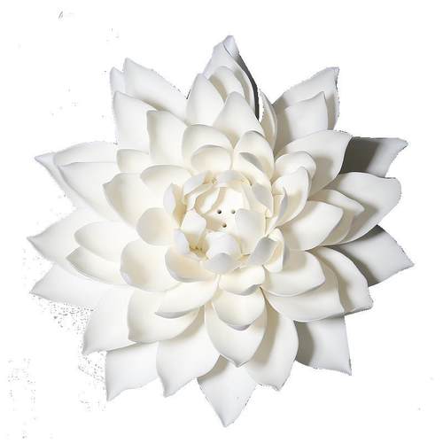 创意化德白瓷纯室手工陶瓷睡莲号荷花莲花香大插办公客厅DMJ玄关