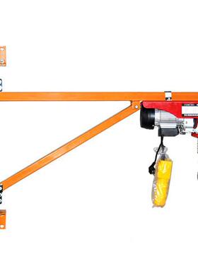 微型电动葫升家芦220屋V吊机顶提机用装修小型升降MVH起重机立柱