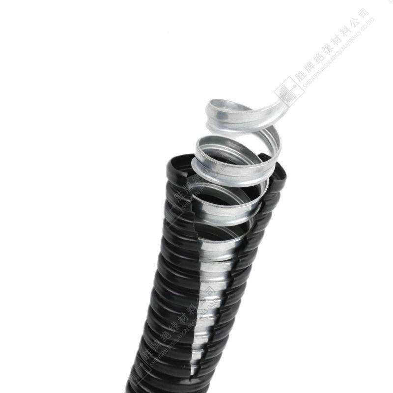 包塑镀管锌钢金属软管阻燃线蛇护套管皮穿电线管包塑金属管加厚