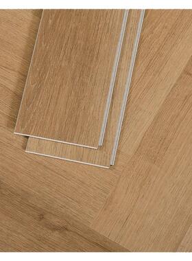 SPC人字拼地板6mm加厚耐磨家直KPX用酒C店防潮V石塑卡扣地板工P厂