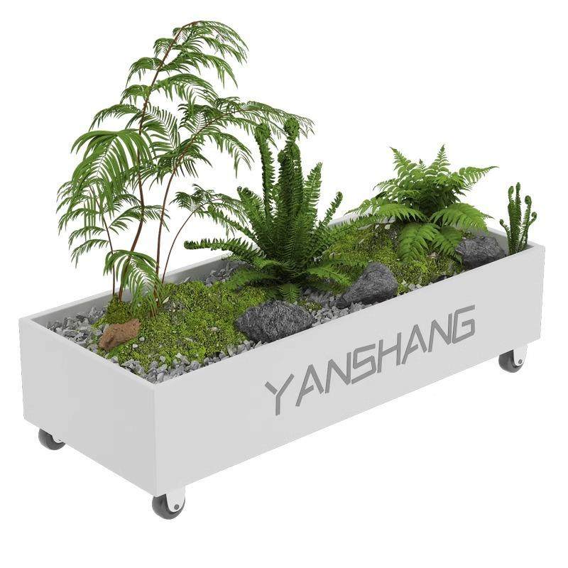 外动不锈钢114花花箱绿化坛带万向轮奶茶店咖啡厅外摆隔断可移花,鲜花速递/花卉仿真/绿植园艺,花架,淘宝优惠券,粉丝福利购,淘宝优惠卷