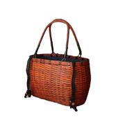 工竹编包手女式 提竹复古做029旧制收纳编织篮子工艺品收纳竹编手