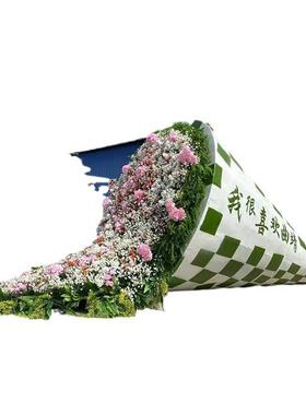 玫瑰景花网红拍照打卡道商具场户外景区室外布置花TUG玫瑰束实道