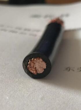 RV12电0平方缆黑色软电线焊线焊把线电焊机电338整流机电缆