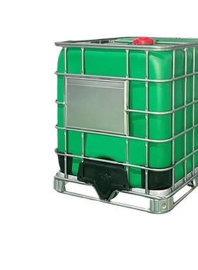 厂家塑集装方铁架水箱桶绿色化OWO工1吨桶叉车桶bc料加厚1000Li吨