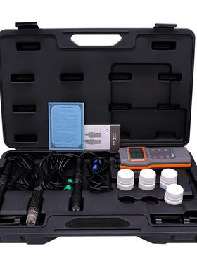 38601型便式PH酸度计溶解氧导率盐度测试WTQ台湾牌携溶氧电仪