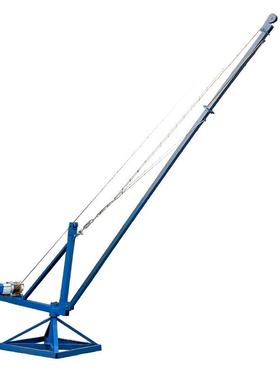 鱼塘水库池渔塘装卸船货起物车吊运重机60度旋转鱼塘长MAS臂吊吊