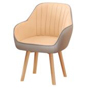 布艺旋转电脑椅子家用舒适久坐靠背护腰办公椅宿舍化妆学习扶手椅