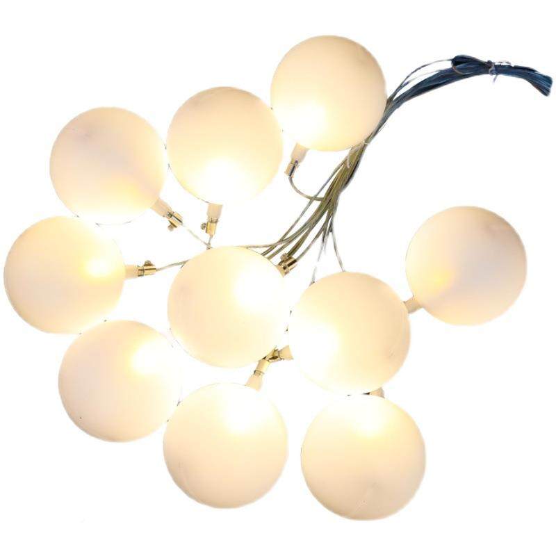 婚庆吊顶饰装创意奶白灯球吊串空婚礼舞台布置星道FRP具商场橱窗,节庆用品/礼品,节日装扮用品,淘宝优惠券,粉丝福利购,淘宝优惠卷