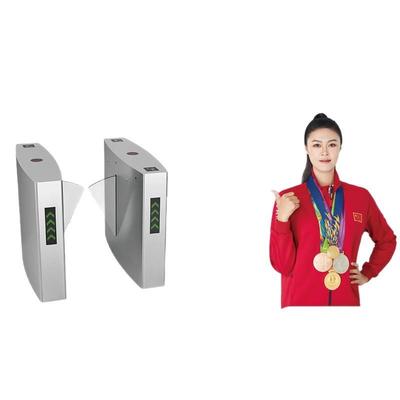 人脸识别智能摆闸人行卡道闸学校小区刷系通统通腰鼓翼闸人行道闸