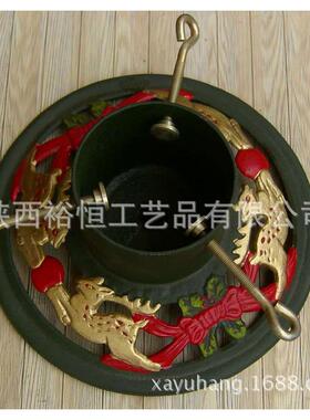 铸铁工艺品YH09528小型圣诞树底座铁圣诞树底座价钱实惠
